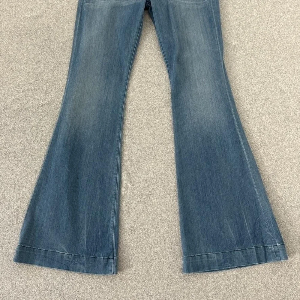 Hudson Jeans Womens 31 Flare Bootcut‎ Low Rise Stretch Denim Y2K USA Made - Picture 9 of 13